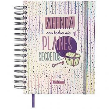 Finocam Agenda 2021 2022 1 Día página Septiembre 2021, Agosto 2022 12 meses 4º, 155x217 Talkual Planes Español