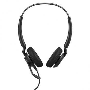 Auriculares Jabra Engage 40 con cable USB-C/USB-A, estéreo, micrófono con cancelación de ruido, optimizados para comunicaciones unificadas