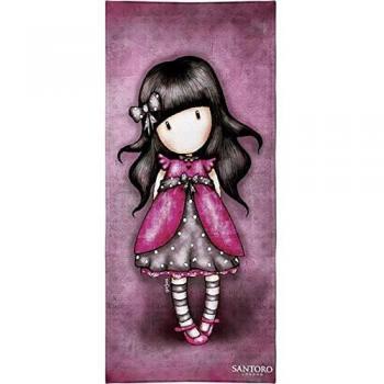 Textil Tarragó Gorjuss Toalla de Playa, Algodón, Rosa, 75 cm x 150 cm