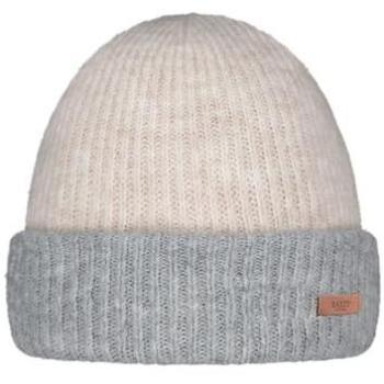 Barts Arlenas Heather Grey Knitted Beanie Hat for Women and Men, One Size