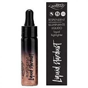 PuroBio Resplendent Liquid Stardust Highlighter - Rose Gold 02 (12 ml)