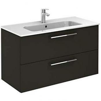 ROYO Easy Mueble+Lavabo Antracita Brillo - Medida: 60 CMS