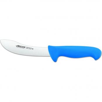 Arcos Serie 2900, Cuchillo Despellejador, Hoja de Acero Inoxidable Nitrum de 160 mm, Mango inyectado en Polipropileno Color Azul