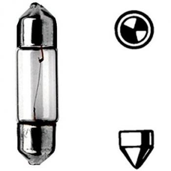 HELLA 8GM 002 094-241 Lámpara - M - Heavy Duty - 24V - 3W - Tipo de portalámpara: SV7-8 - caja - Cant.: 10