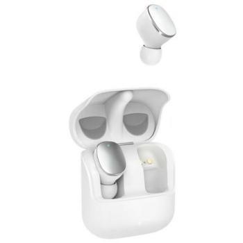 Auriculares Bluetooth In-ear Hama Spirit Pure True Wireless Blancos con Táctil, Control de Volumen y Estuche de Carga