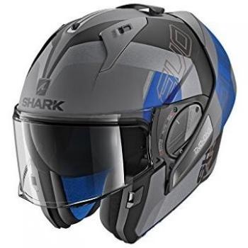 Shark NC Casco per Moto, Hombre, Azul, XS