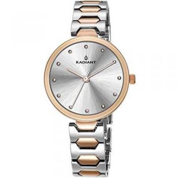 RADIANT Reloj Analógico para Mujer de Cuarzo con Correa en Metal RA443205