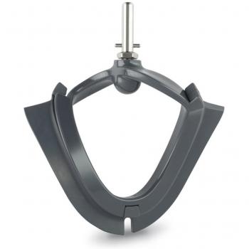 Kenwood Accesorio Batidor Flexible para Mezclas de Pasteles y Coberturas, Accesorio Compatible con el Robot de Cocina Kenwood Chef, Apto para el Lavavajillas, AT501, Negro