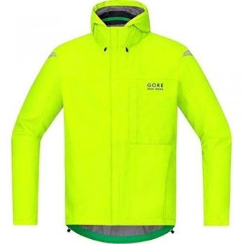 Gore Bike Wear Element Gore-Tex Paclite - Chaqueta para hombre, color amarillo, talla XL