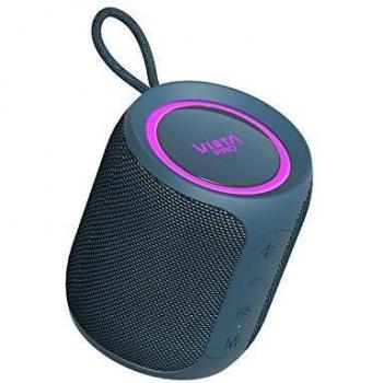 Altavoz Easy 2 de Vieta Pro, con Bluetooth 5.0, True Wireless, Micrófono, Radio FM, 12 Horas de autonomía, Resistencia al Agua IPX7 y botón Directo al Asistente Virtual; Acabado en Color Azul.