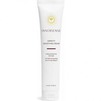Innersense Organic Beauty Serenity Smoothing Cream - Crema alisadora orgánica para el cabello, 177 ml, fórmula suave y nutritiva, ideal para controlar el frizz y aportar brillo, contiene ingredientes naturales como aceite de coco y extract