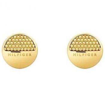 Tommy Hilfiger Jewelry Mujer acero inoxidable Pendientes de botón 2701088