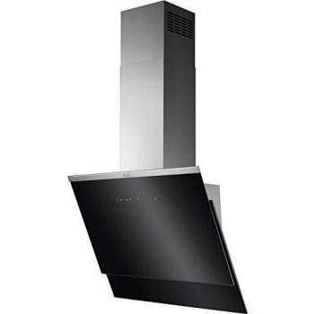 AEG DVE5671HG Campana extractora decorativa 60 cm, 3 niveles de portencia + intensiva, Función Brisa, Táctil, Potencia intensiva 700 m3/h, 54 dB