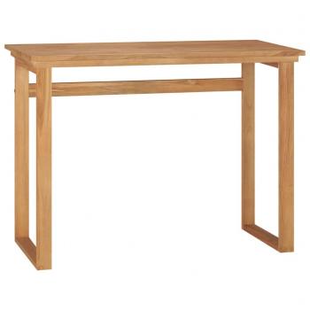 Teak Wood Solid Desk 100x45x75 cm