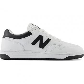 Zapatillas New Balance 480LBK Hombre Blanco-Negro