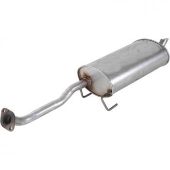 Silenciador Walker 22318 - Silenciador trasero, compatible con vehículos, reduce el ruido del escape, diseño de acero inoxidable, fácil instalación