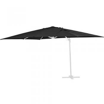 habitatetjardin Tela de Recambio para el Parasol Sun 3-3 x 3 m - Negro
