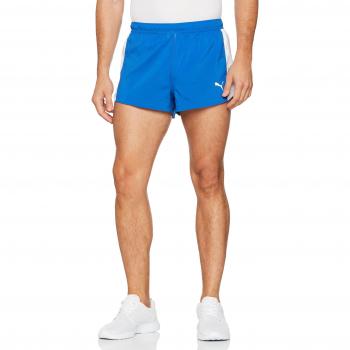 PUMA Cross The Line Split Short Pantalones Cortos, Hombre, Team Power Blue, XL