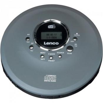 Reproductor de CD portátil Lenco CD-400GY - Antracita