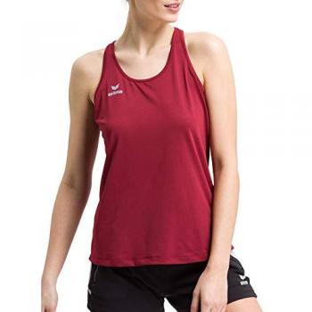 Erima Squad Women's Sleeveless T-Shirt Bordeaux/Red 34