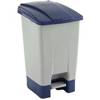 Maya 04309 - Papelera con Pedal y Ruedas, 70 L