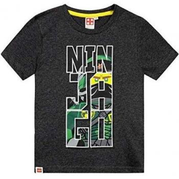 LEGO Ninjago Camiseta Manga Corta para Chicos Gris 140