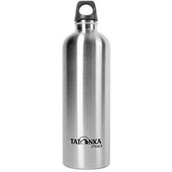 Tatonka Botella de Acero Inoxidable de 0,75 l, Unisex – Adulto, Plata
