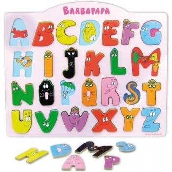Vilac - Juguete para encajar para bebés Barbapapa