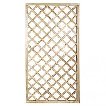 Panel de Celosía Recto 90x180 cm - Decoración Elegante para Jardín y Terraza