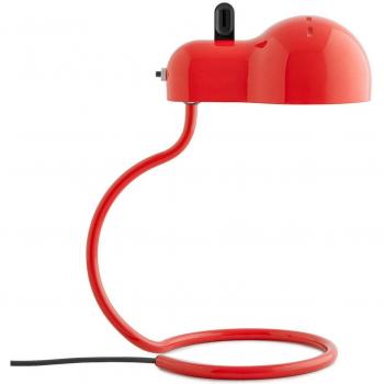 Lámpara de mesa LED Stilnovo Minitopo, color rojo especial