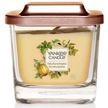 Vela Perfumada Elevation Yankee Candle Frijol Tonka y Calabaza 96 g
