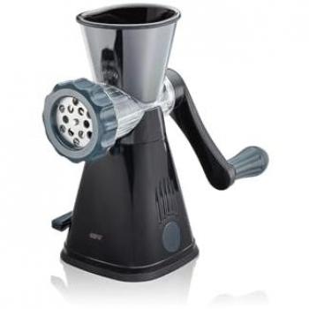 Picadora Manual Metto Gefu con Accesorios para Spritzgebäck y Relleno de Salchichas, Incluye Cuchillo Autocortante