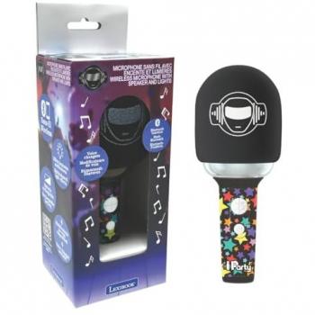 Micrófono Karaoke Inalámbrico Bluetooth® iParty con Efectos de Luz y Sonido