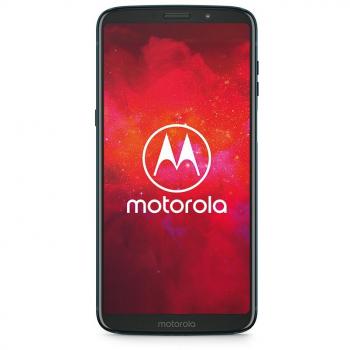 Smartphone Motorola Moto Z3 Play 64GB Dual-SIM con Moto Power Pack, Pantalla de 6 Pulgadas, 4GB RAM, Android Deep Indigo