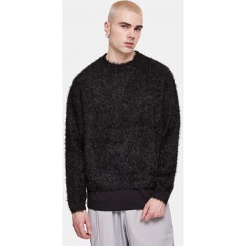 Urban Classics Men's Black Feather Knit Sweater (S to 3XL)