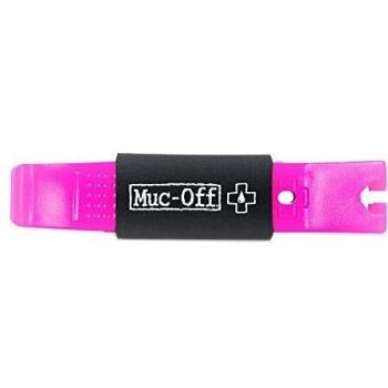 Levas Neumáticos Muc-Off Rim Stix Rosa - Herramienta de Desmontaje para Bicicletas, Incluye 2 Piezas, Alta Resistencia