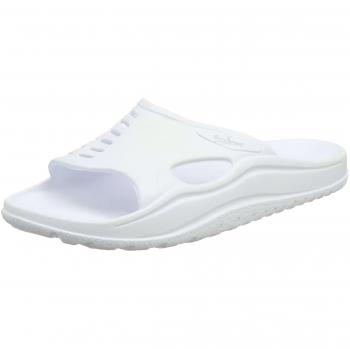 BECO Beermann GmbH & Co. KG Sauna-Fußbettpantolette-9232 Zuecos, Unisex niños, Blanco y Blanco, 35/36 EU