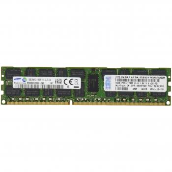 IBM 16GB (1x16GB, 2Rx4, 1.5V) PC3-12800 CL11 ECC DDR3 1600MHz LP RDIMM 16GB DDR3 1600MHz ECC módulo de - Memoria (2Rx4, 1.5V) PC3-12800 CL11 ECC DDR3 1600MHz LP RDIMM, 16 GB, DDR3, 1600 MHz, 240-pin DIMM, 1 x 16 GB, 1.5 V)
