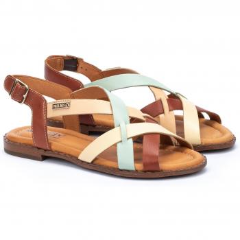 Pikolinos Sandalia Plana de Piel Algar W0X-0556C2 para Mujer