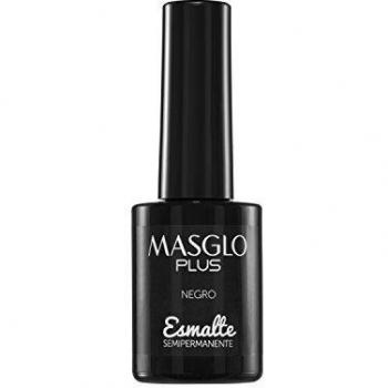 MASGLO PLUS Esmalte SEMIPERMANENTE Plus Negro 15ML