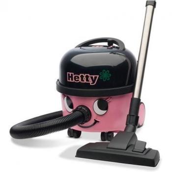 Numatic het200 - 12 Hetty Vacuum Cleaner, 620 W, Bolsa, Rosa/Negro