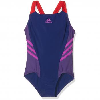adidas I Ins 1Pc G - Bañador para niños de 13-14 años, multicolor