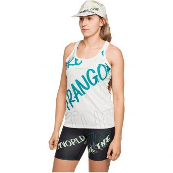 Camiseta de mujer Senz Trangoworld - Manga corta, color blanco, talla L