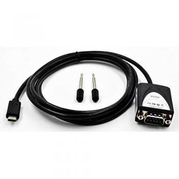 Cable USB-C a RS-232 de 1.8 metros con indicador LED EXSYS EX-2311-2