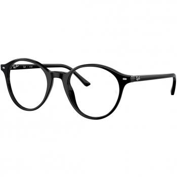 Ray-Ban RX5430 Bernard Eyeglasses Black Size 49 (Frame Only) - Blue Light Block Available