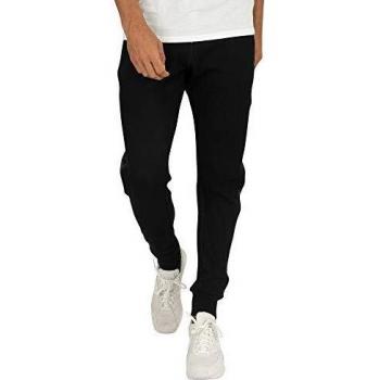 Superdry de los Hombres Jogger de Cinta Universal, Negro, XXL