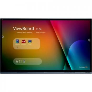Pantalla Interactiva ViewSonic IFP7562 de 75 (189,2 cm) 4K Ultra HD, Touchscreen, Wi-Fi y Procesador Integrado Android