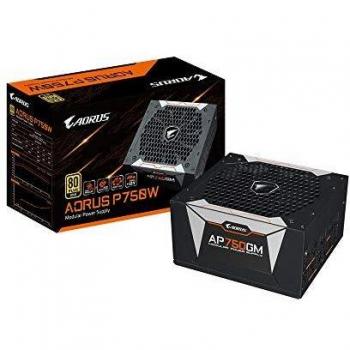 GIGABYTE Fuente Alimentacion GP-AP750GM 750W 80+ Gold, Negro