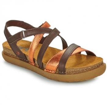 Sandalias de piel Art 1714 Rhodes para mujer color marrón-naranja, talla 41 EU