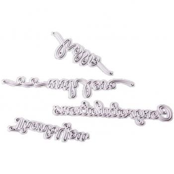 Troqueles para álbumes de recortes, Culater Cortar Plantillas Troquelación Scrapbooking Kit, Se aplica a Sizzix Big Shot / Cuttlebug y otro Embossing Máquina